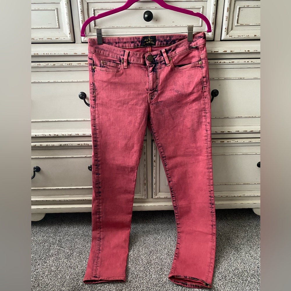 Vivienne Westwood low rise red jeans (size 29)